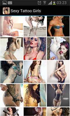 Sexy Tattoo Girls screenshot 1