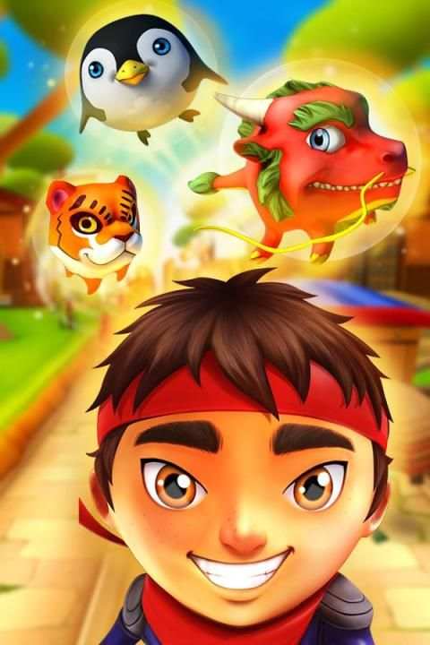 Ninja Bagol Lari-Lari screenshot 2