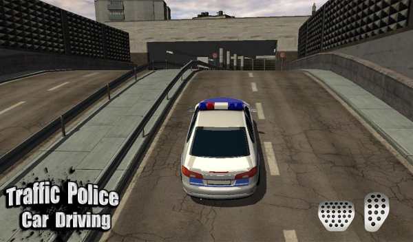 Traffic Police Car Driving 3D screenshot 1