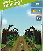 Zombie Run 3D screenshot 2