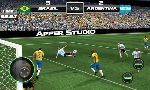 Real Football Brazil 2014 free screenshot 8