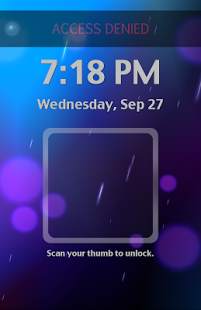 Fingerprint Screen Locker screenshot 1