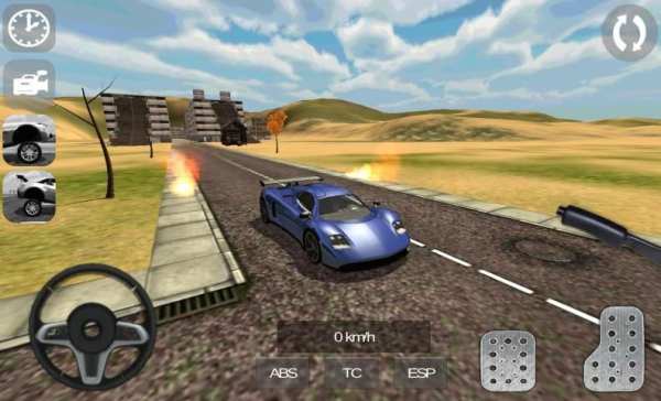 Real Driving Simulator 5 تصوير الشاشة