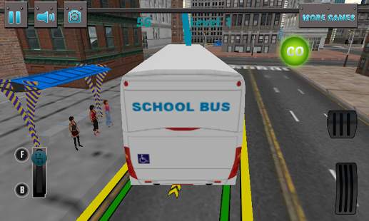 3d School Bus Driving screenshot 4