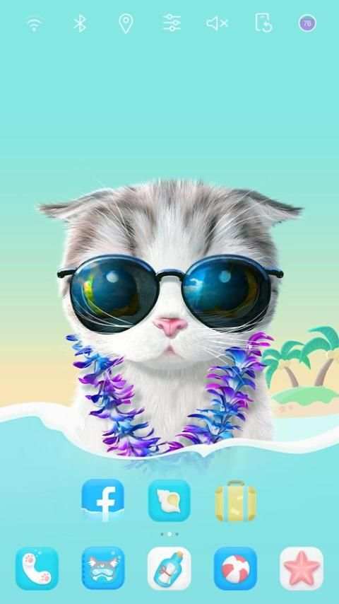 Sugarcat's Summer Multi theme screenshot 3