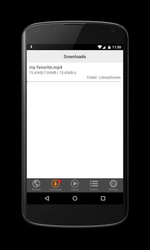 SuperFast Video Web Downloader स्क्रीनशॉट 3