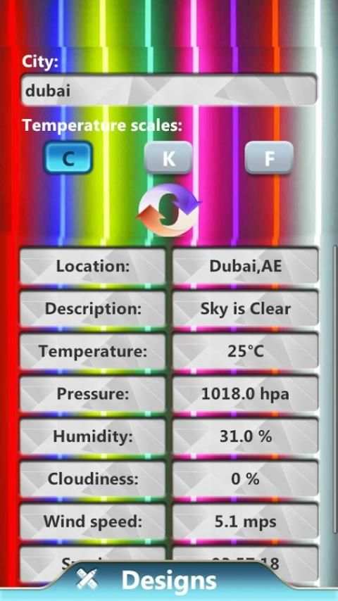 widget đồng hồ thời tiết neon screenshot 5