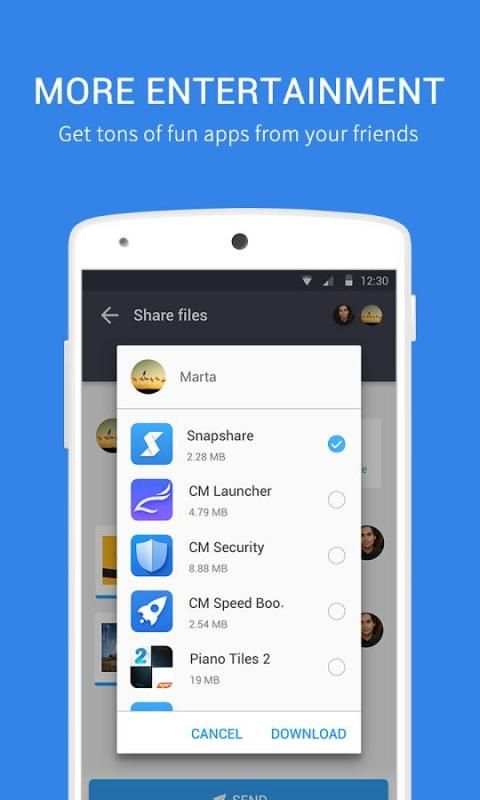 Snap Share - File Transfer screenshot 1