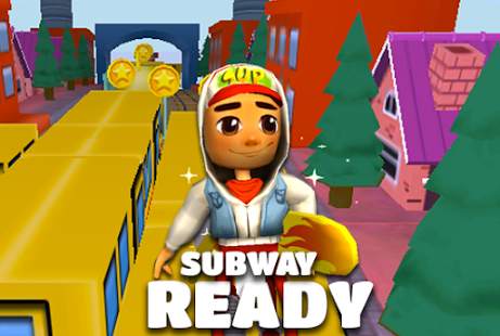 Subway Train Race Run 3D screenshot 1