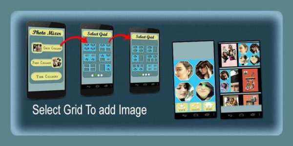 Photo Collage Mixer screenshot 1