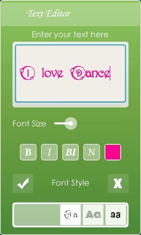 Photo Editor for Dancer स्क्रीनशॉट 2