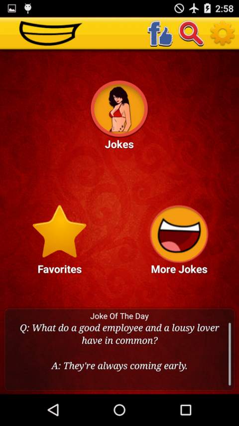 Sexy jokes -DirtyJokes for 17+ screenshot 1