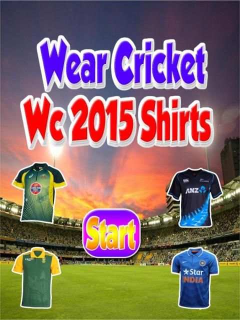Wear Cricket WC 2015 Shirts screenshot 6