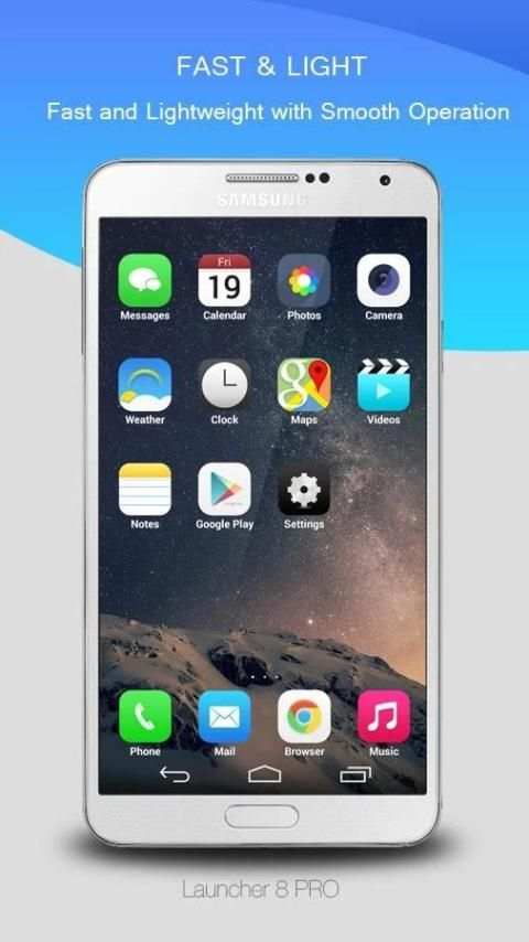 8 Launcher скриншот 3