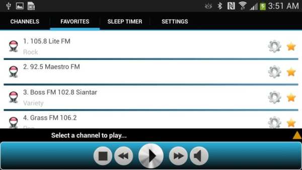 Radio Indonesia screenshot 2