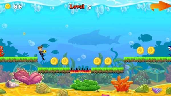Swordigo Underwater screenshot 4