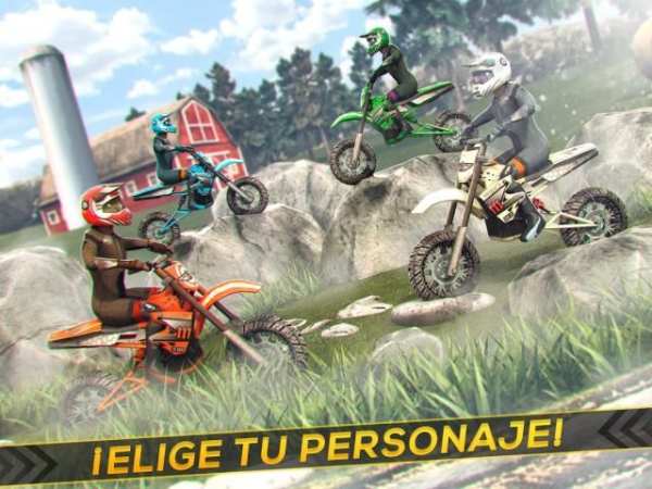 Motocross Carrera en la Granja स्क्रीनशॉट 4