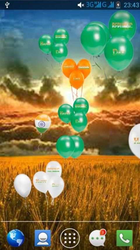 Republic Day Live Wallpaper screenshot 6
