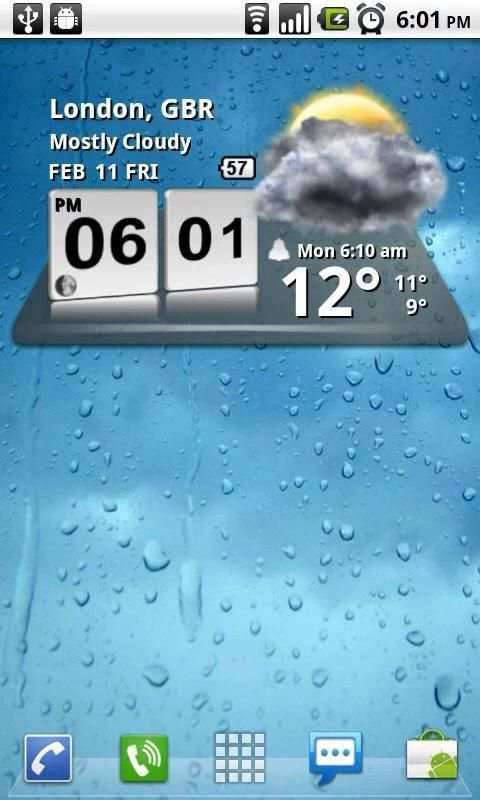 3D Digital Weather Clock screenshot 7