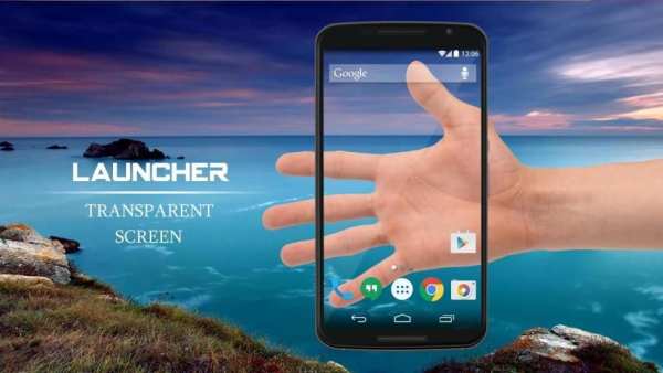 Transparent Screen Launcher screenshot 3