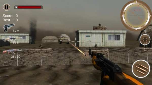 FPS Battlefield Sniper Strike screenshot 7