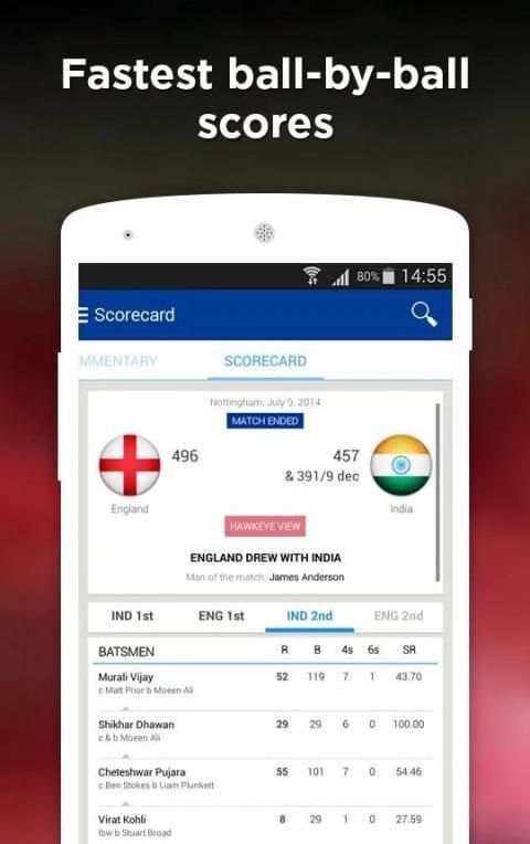 Cricket Score & News gocricket screenshot 4
