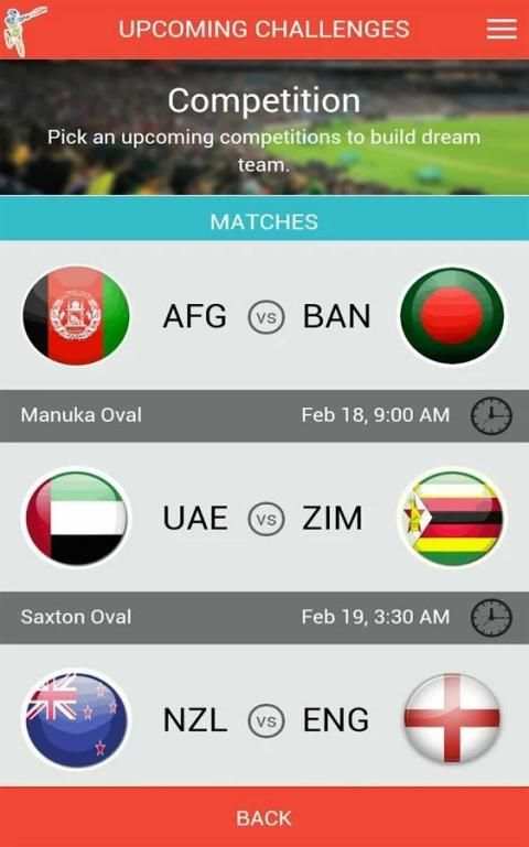 ICC CWC 2015 Fantasy Cricket स्क्रीनशॉट 9