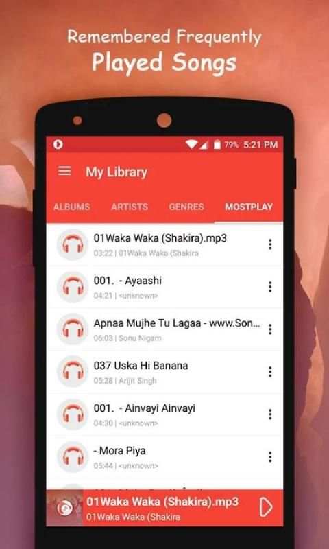 Music Player Mp3-Audio Player 2 تصوير الشاشة