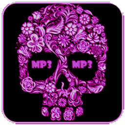ikon Skull mp3 Downloader Pro
