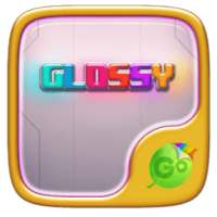 Glossy GO Keyboard Theme Emoji