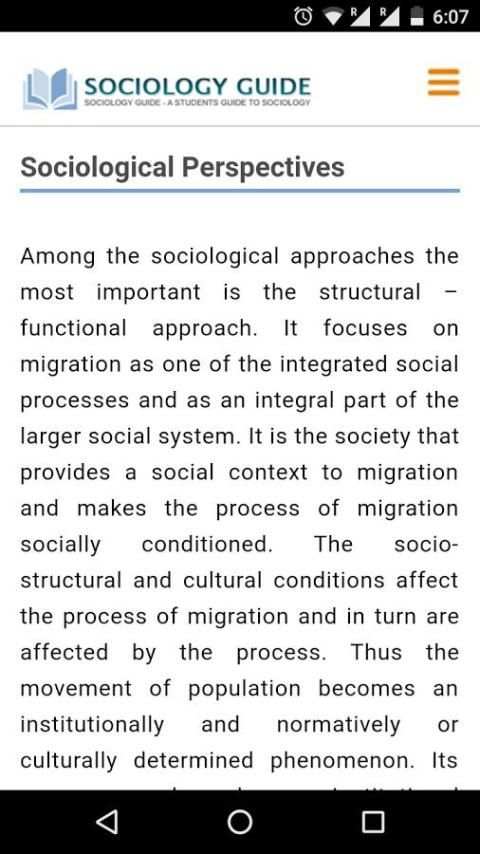 Sociology Guide скриншот 1