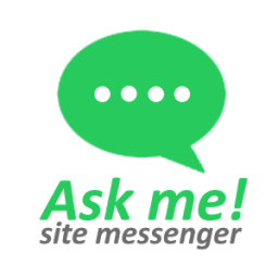 ikon Ask me! Site messenger