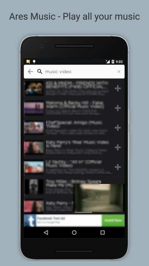 Ares Music Player screenshot 2