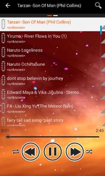 Jet Music Player Audio screenshot 1