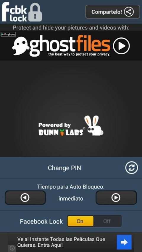 Lock for Facebook: Keep safe screenshot 2