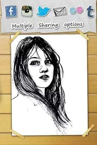 Photo Sketch स्क्रीनशॉट 1