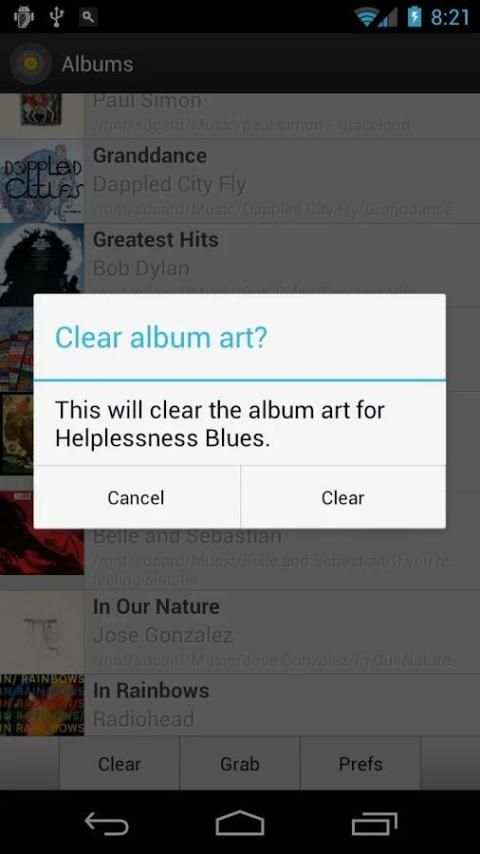 Album Art Grabber स्क्रीनशॉट 2