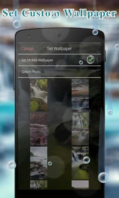 Waterfall Full Call Screen Id screenshot 1