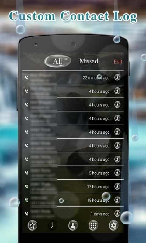 Waterfall Full Call Screen Id 4 تصوير الشاشة