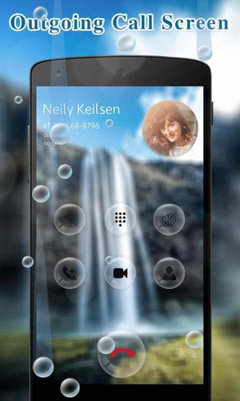 Waterfall Full Call Screen Id 7 تصوير الشاشة
