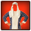 Arab Man Fashion Photo Suit icon
