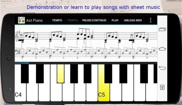 Act Piano स्क्रीनशॉट 5
