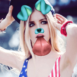 Snappy photo filter &amp; Stickers أيقونة