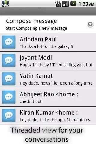 SMS↔Chrome (like Mighty Text) screenshot 2