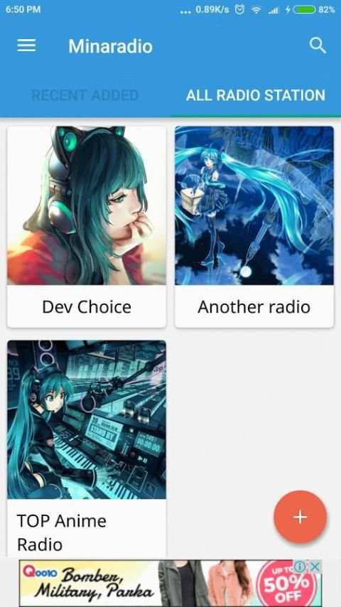 Minaradio - Anime Radio screenshot 1
