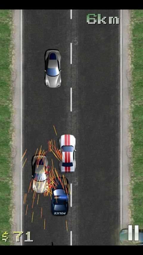 Traffic Racing police chase स्क्रीनशॉट 2