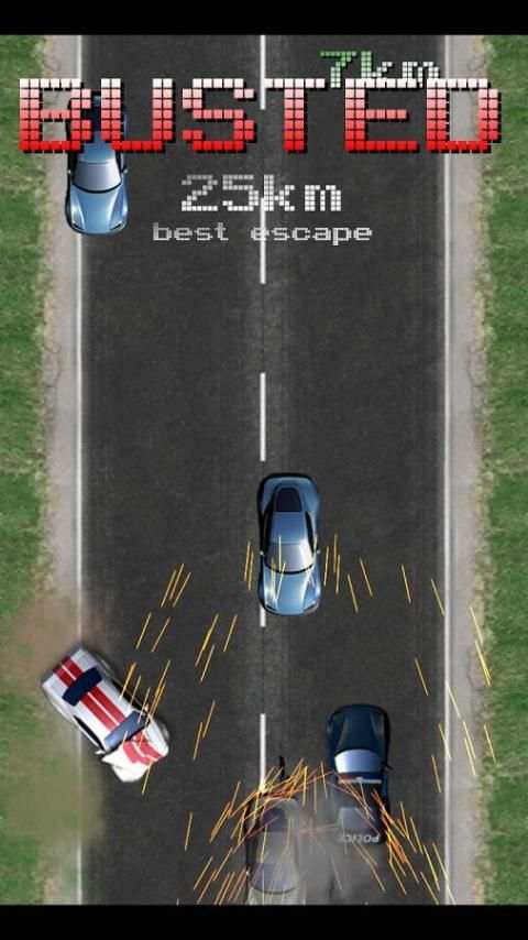Traffic Racing police chase स्क्रीनशॉट 1