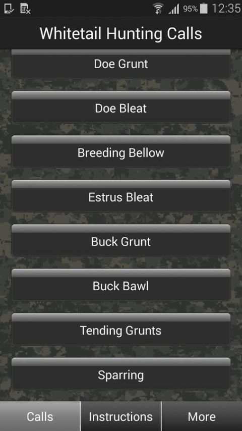 Whitetail Hunting Calls screenshot 2