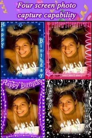 Birthday Camera screenshot 2