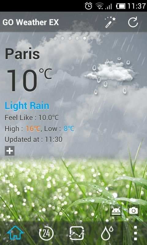 Default Dynamic1.0 GOWeatherEX स्क्रीनशॉट 3